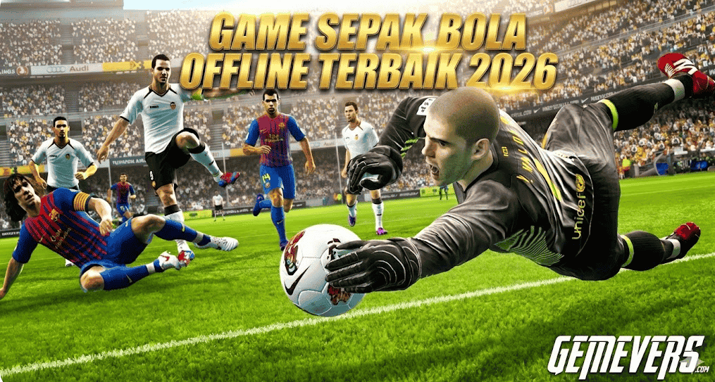 Download Game Sepak Bola Offline Terbaik Grafik HD MB Kecil Terbaru 2026