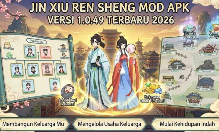 Jin Xiu Ren Sheng Mod Apk Versi 1.0.49 Terbaru 2026